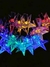 Guinalda luz led SOLAR estrellas multicolor en internet