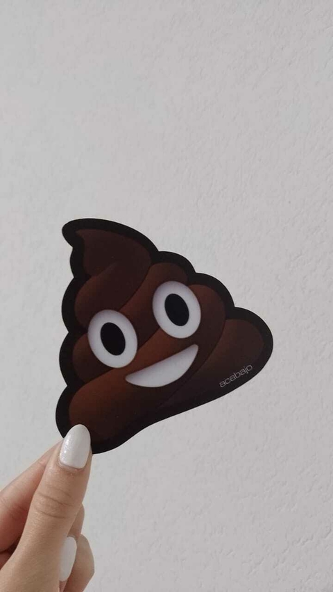 Posa taza de resina forma popo - comprar online