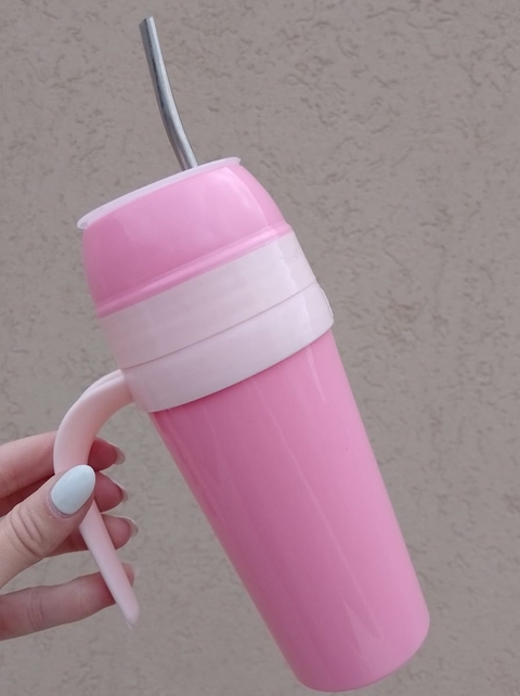 Jarro autocebante rosa pastel - comprar online