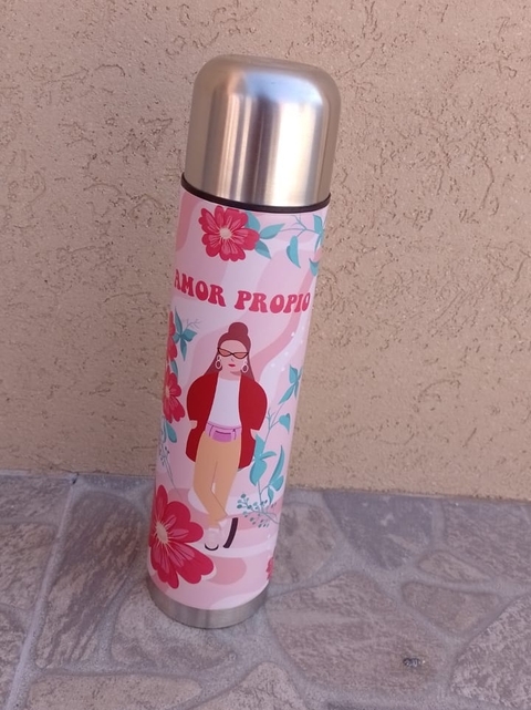 Termo acero amor propio 1L - comprar online