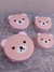 Contenedor tupper animalitos x4 (diferentes medidas)