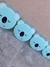 Contenedor tupper animalitos x4 (diferentes medidas) - Fresa Exclusivo