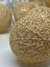 Guirnalda led 10 bola de hilo dorada luz calida - Fresa Exclusivo