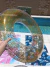 Inflable 80cm GLITTER dorado - comprar online