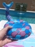 Inflable posa vaso SIRENA - Fresa Exclusivo