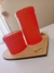 Set Tarros Rojo Yerbera + Azucarera - Fresa Exclusivo