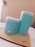 Set Tarros Premium Esmeralda Yerbera + Azucarera - comprar online