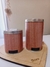 Set de Latas Yerbera + Azucarera Estilo Bambu Verde Negro - tienda online
