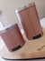 Set de Latas Yerbera + Azucarera Estilo Bambu Verde Negro - Fresa Exclusivo