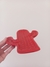 Plato de ceramica Cactus Rojo - Fresa Exclusivo