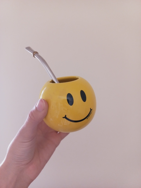 Mate de ceramica burbuja smile - comprar online