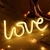 Cartel Luminoso Love en internet