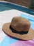Sombrero de rafia - marron - comprar online