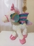 Peluche unicornio con lentejuelas 33cm - comprar online