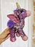 Peluche unicornio con lentenjuelas 27cm - Fresa Exclusivo
