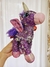 Peluche unicornio con lentenjuelas 27cm - comprar online