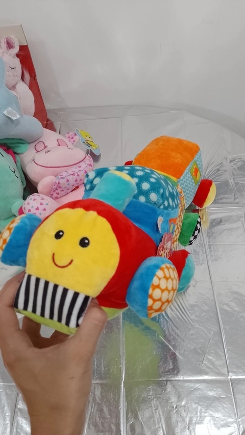 Peluche TREN con sonido 64cm - comprar online