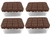 Contenedor tupper tapa forma chocolate x1 unidad - Fresa Exclusivo