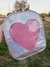 MOCHILA HOLOGRAM CORAZON GLITTER - Fresa Exclusivo