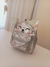 MOCHILA GATITA PLATEADA CHICA TRENDY - comprar online