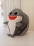 MOCHILA BABY SHARK PELUCHE TIBURON GRIS - tienda online