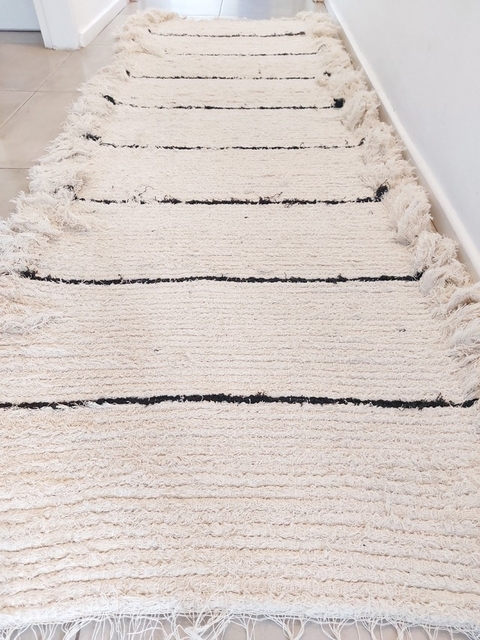 Alfombra RINNA raya gris - comprar online