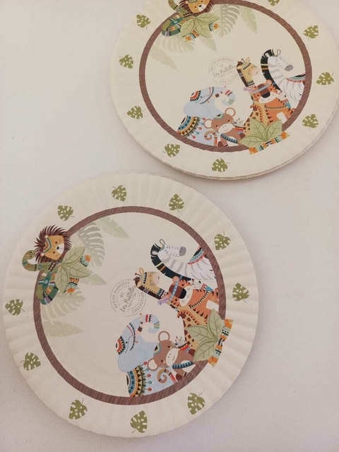 Platito Polipapel Selva x5 U