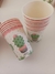 Vaso Polipapel Cactus x5 U - tienda online