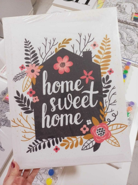 Cuadro Decorativo Home 40x30cm - comprar online