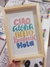 Cuadro CIAO con Marco de Madera y vidrio en internet