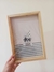 Cuadro PERRITO CON SOMBRERO con Marco de Madera y vidrio - comprar online