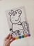 Bastidor Para Pintar Peppa Pig 30x20cm Con 6 Temperas - comprar online