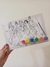 Bastidor Para Pintar Princesas 30x20cm Con 6 Temperas - comprar online