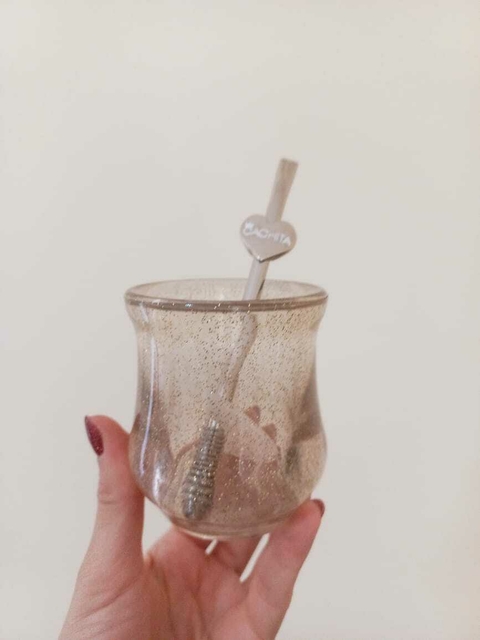 Mate Glitter Dorado - comprar online