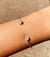 Bracelete Pedras Cristal | Prata 925 - comprar online