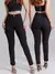 Imagem do Calça Preta Sawary Jeans – Original, Cintura Alta, com Elastano e Lycra