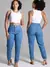 Imagem do Calça Mom Jeans Sawary – Original com Elastano, Cintura Alta e Lycra
