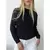 Tricot Ponto Fang Manga Bufante - loja online