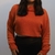 Tricot Cropped Laranja - comprar online