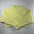 Tricot Cropped Amarelo Claro na internet
