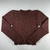 Tricot Cropped Marrom na internet