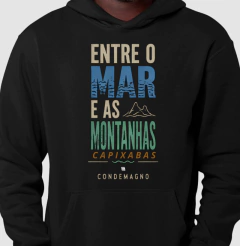 Hoodie Moleton CONDEMAGNO – Entre o Mar & as Montanhas | Capixaba Statement