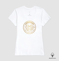 Camiseta Algodão Peruano CONDEMAGNO – MAR & MONTANHA | Prainha Golden Edition - CONDEMAGNO - Lifestyle CAPIXABA