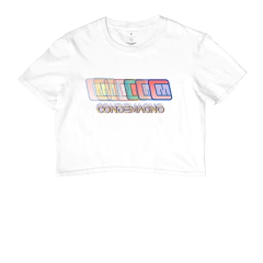 CAMISA CROPPED CONDEMAGNO ESTILO ESSENCIAL - EDIÇÃO CM001 - comprar online