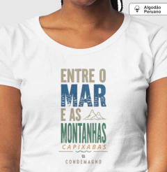 Camiseta Algodão Peruano CONDEMAGNO – Entre o Mar & as Montanhas | Capixaba Statement