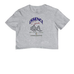 Camiseta Cropped CONDEMAGNO - ESSENCE CAPIXABA – Frade & Freira Edition (BVCRA) na internet