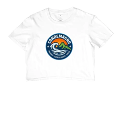 Camisa Cropped CONDEMAGNO – Mar & Montanha | Prainha Classic Edition na internet