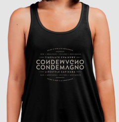 a Camiseta Regata CONDEMAGNO Lifestyle Capixaba – Signature Line – Capixaba Signature Edition