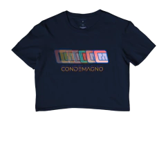 CAMISA CROPPED CONDEMAGNO ESTILO ESSENCIAL - EDIÇÃO CM001 na internet