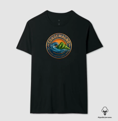 Camiseta Algodão Peruano CONDEMAGNO – MAR & MONTANHA | Prainha Dimension Edition - loja online